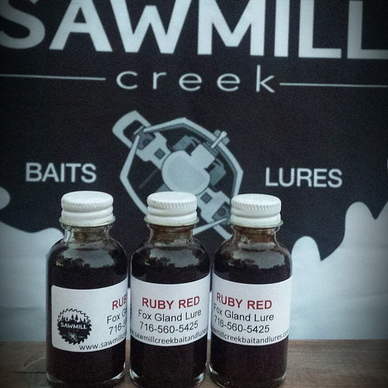 Sawmill Creek Baits & Lures Ruby Red Fox Lure-1 oz.