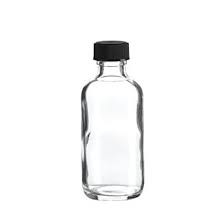 Glass Bottles with Caps (Boston Round)
